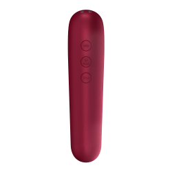 Satisfyer Stimulateur de clitoris + Vibromasseur Dual Love Rouge